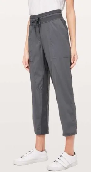 Lululemon Dance Studio Crop 25" Titanium‎ Gray Pants thumbnail 1
