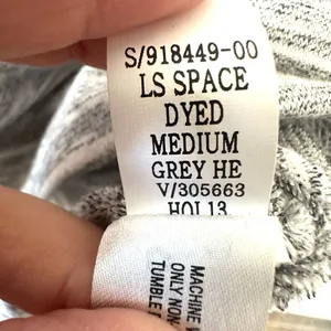 Gap long sleeved space dyed grey striped hoodie thumbnail 8