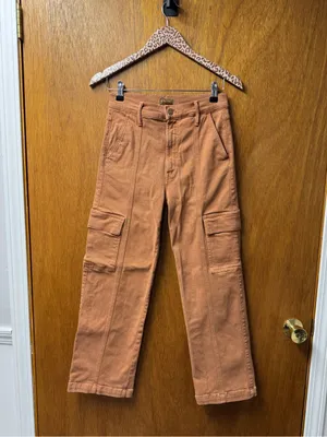 MOTHER The Rambler Cargo Pockets Ankle Pants Utility Jeans Second Chance 26 thumbnail 16