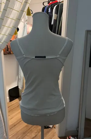 Brandy Melville White Tank Lace thumbnail 1