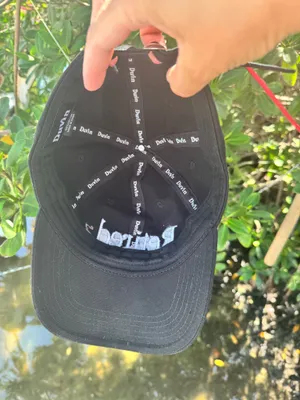 Duvin Surf Brand Dad Hat Black thumbnail 4