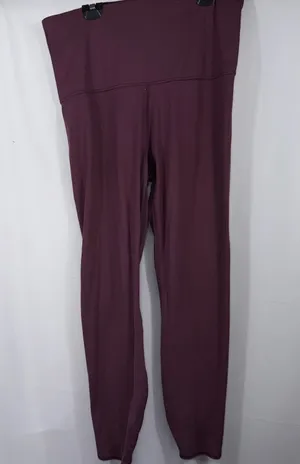 All in Motion XL Burgundy High Rise Leggings thumbnail 1