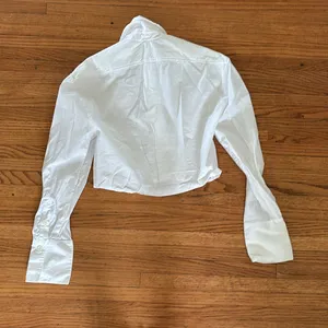 Zara Cropped Button Up thumbnail 3