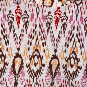 LOFT Boho Print Cotton Tee Short Flutter Sleeve T-Shirt Women’s Medium M thumbnail 10