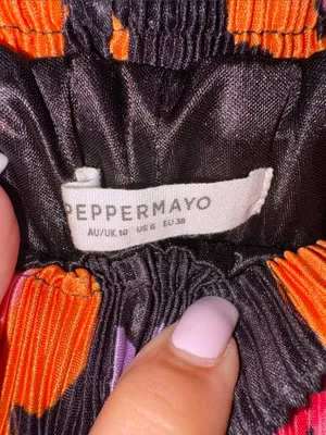 Peppermayo Wine Dates Floral Pants Size 6 thumbnail 5