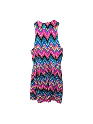 Lilly Pulitzer Chevron Sherlynn Hearts A Flutter Dress Sleeveless thumbnail 3