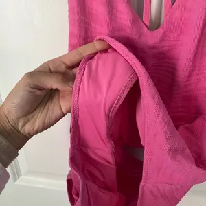 💌 Aerie Jacquard V Scoop One Piece Swimsuit thumbnail 7