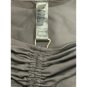 Skims Swim Ruched Mini Skirt - gunmetal Size M NWT ( sold out) thumbnail 7
