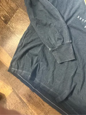 Yellowstone acid washed women’s Hooded Sweatshirt - Charcoal thumbnail 3