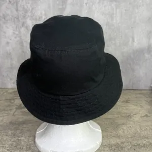 Dolls Kill Bucket‎ Hat Black White OSFM Embroidered Grunge Goth Emo thumbnail 4