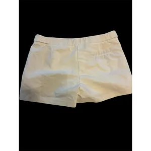 Zara Basic White Mini Shorts thumbnail 2