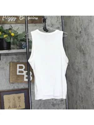 NWT A New Day Slim Fit Ribbed Tank Top 81245907 White 1X thumbnail 3