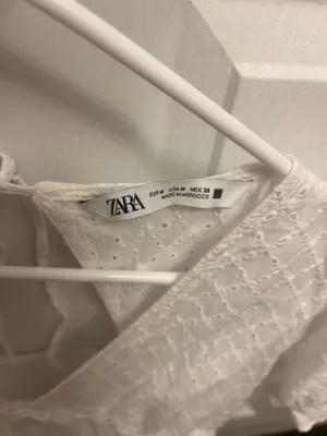 ZARA White Mini Dress thumbnail 2