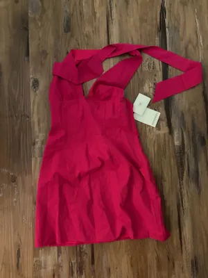 NWT Peppermayo Fuschia mini dress thumbnail 2