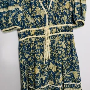 Ulla Johnson Annisa Dress in Lanai Midi Summer Womens Size 6 thumbnail 7