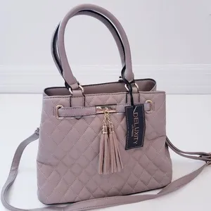 Quilted Fringed Tassel Crossbody Bag thumbnail 1
