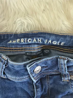 American Eagle Next Level Stretch Kick Boot Jeans Size 2 Regular Dark Wash thumbnail 4