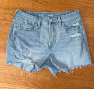 Old Navy OG Straight Jean High-Rise Shorts thumbnail 1