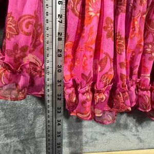 MISA Los Angeles Lorena Mini Dress Careyes Floral Print Size Medium thumbnail 12
