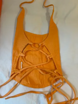 Boohoo Orange Top thumbnail 3