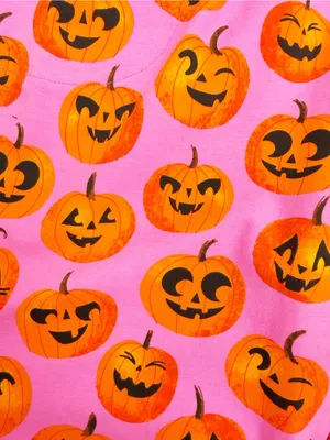 BedHead PJs Jolly Jack-O-Lantern Long Sleeve Classic Stretch Jersey Pajama Set thumbnail 11