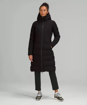 Lululemon StretchSeal Sleet Street Long Jacket Size 4 thumbnail 2
