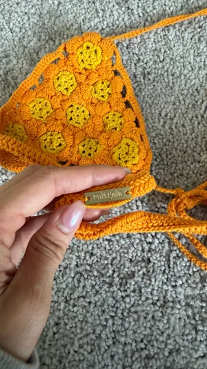 Cult Gaia Crochet top thumbnail 4