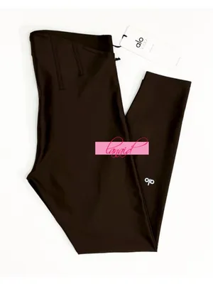 Alo Airlift High-Waist 7/8 Corset Leggings Espresso Hi-Rise Waisted Tights Pants thumbnail 11