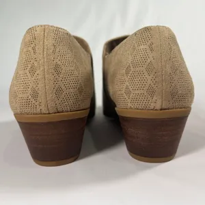 Dr. Scholl's Brief Women's‎ Ankle Booties 8M Taupe Suede Side Zip Memory Foam thumbnail 9