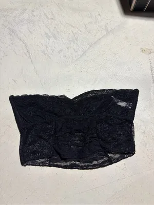 Intimately free people Black Lace strapless bralette medium thumbnail 4