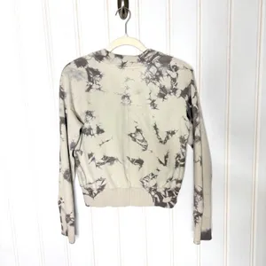 Lululemon Ready to Roll Crew Shibori Dove Grey Cement Grey Sweatshirt XS/S 612 thumbnail 7