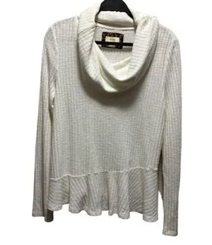 Maeve By Anthropologie Womens Cowl Neck Sweater X-Large thumbnail 1