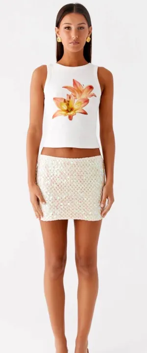 Peppermayo Sequin Mini Skirt thumbnail 1