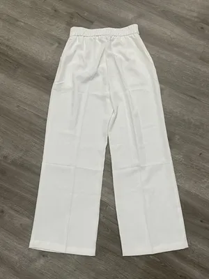 High Waist White Trousers thumbnail 2