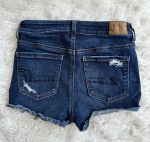 American Eagle High Rise Denim Shorts Size 0 thumbnail 7
