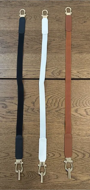 Shein Lot Of 3 Elastic Metal Clasp Belts One Size thumbnail 1