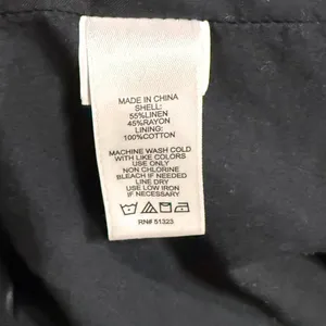 1. State Linen Blend Romper Cut Out Details Black Casual Women's 1X thumbnail 6