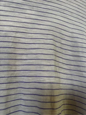 NWT Madewell Whisper Cotton Striped Turtleneck Tee Matchstick sz XXL thumbnail 11