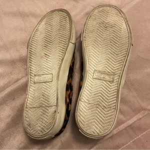 Lauren Ralph Lauren Cedar II Slip On Shoes Womens 6B Leopard Print Calf Hair thumbnail 9