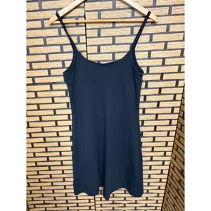Patagonia‎ Black Tank Dress Size Small thumbnail 2
