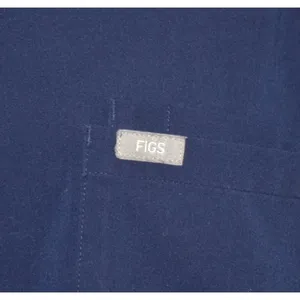 FIGS Ladies Technical Blue V-Neck Short Sleeve Scrubs Shirt Top Size XL Workwear thumbnail 4