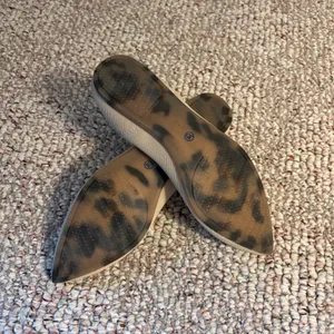 Rothys The Point Ecru Sand Beige Pointed Toe Knit Flats Women 7.5 Tortoise Sole‎ thumbnail 5