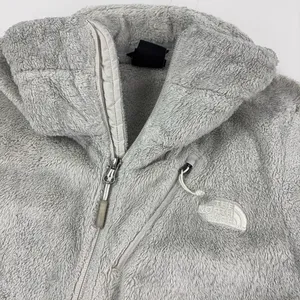 The North Face Fleece Osito Jacket Womens Large Gray Full Zip thumbnail 2