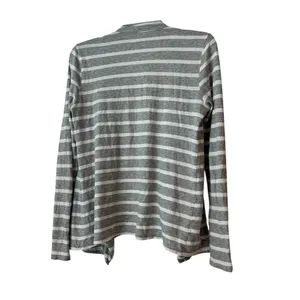J. CREW gray and white cardigan thumbnail 2
