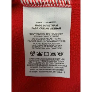 Nike Red Crewneck Sweatshirt Women Medium‎ Athletic Pullover Logo thumbnail 7