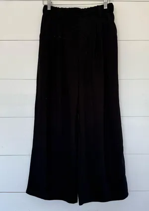 Halara Women’s Medium Black Wide Leg Pants thumbnail 1