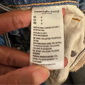 American Eagle Distressed Mom Shorts thumbnail 9