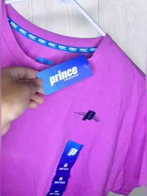 NWT PRINCE Purple Short Sleeve Boxy Crop Top | Pickleball Tennis Tee thumbnail 6