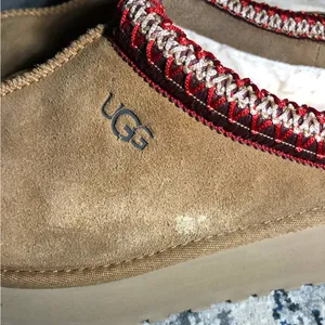 UGG Tazz Platform Slippers in Chestnut thumbnail 10