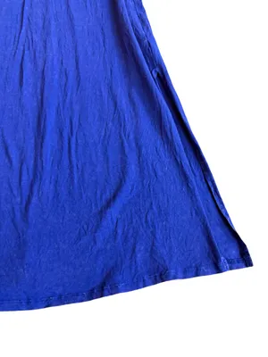 American Eagle Purple Stretchy Maxi Dress Short Sleeve Flowy Size Small Women's thumbnail 3